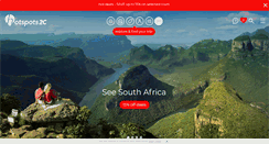 Desktop Screenshot of hotspots2c.co.za